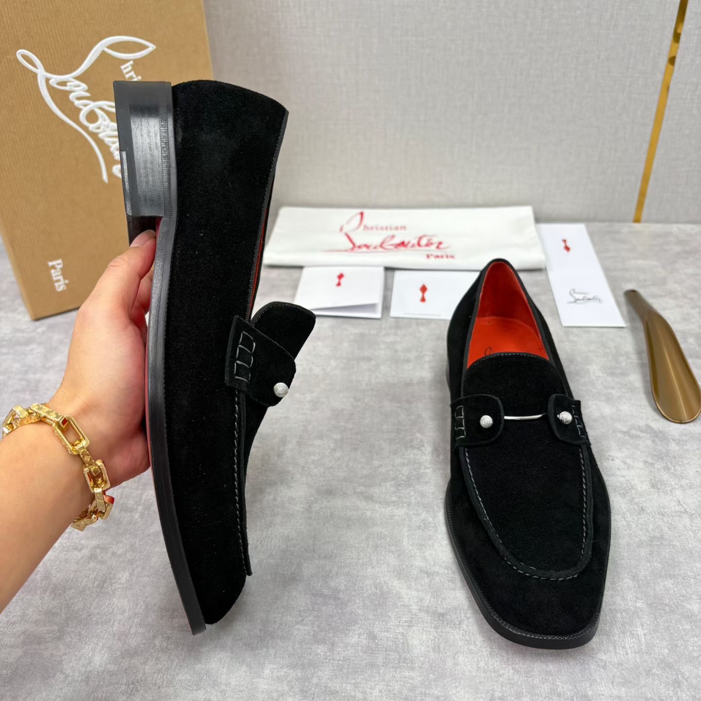 Cistian Louboutin shoe